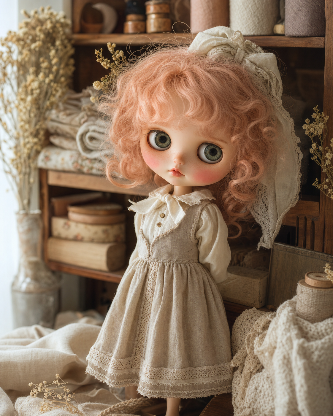 Akari và chiếc váy linen mùa nắng