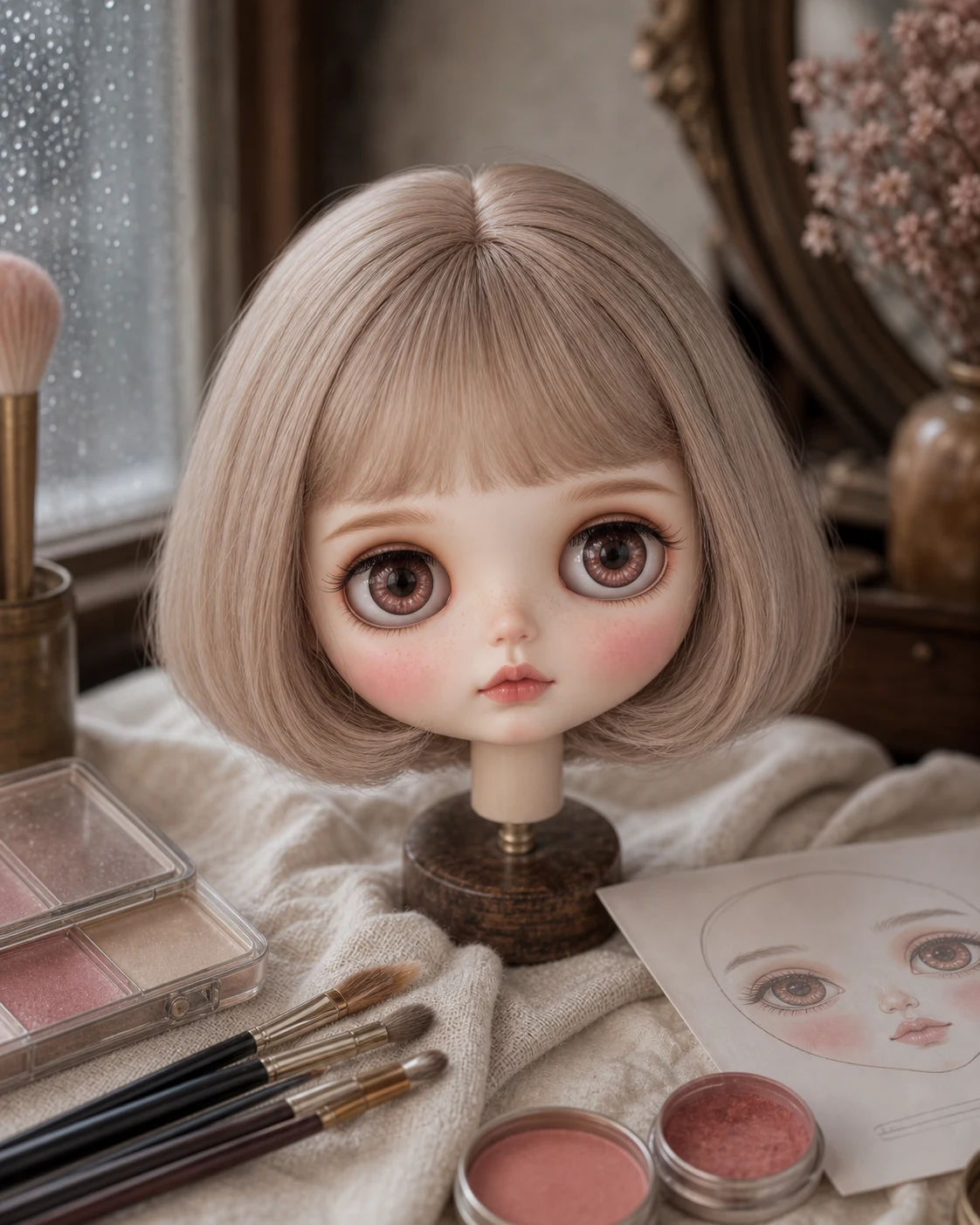 Trang điểm Rose Blush